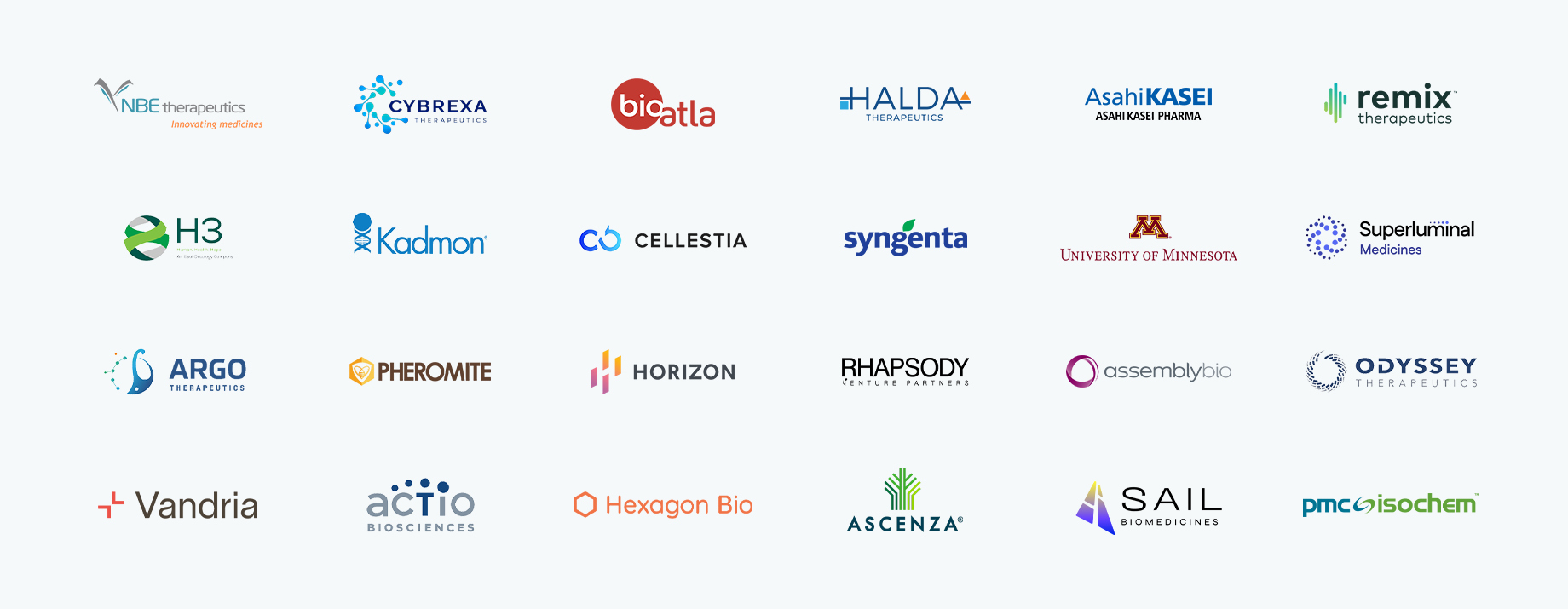 Selected testimonials from SpiroChem clients and collaborators in drug discovery and process R&D chemistry.