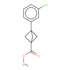 methyl 3-(3-chlorophenyl)bicyclo[1.1.1]pentane-1-carboxylate