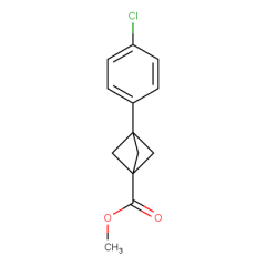 methyl 3-(4-chlorophenyl)bicyclo[1.1.1]pentane-1-carboxylate