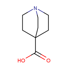 1-azabicyclo[2.2.2]octane-4-carboxylic acid