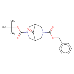 3-benzyl 7-(tert-butyl) 9-oxo-3,7-diazabicyclo[3.3.1]nonane-3,7-dicarboxylate