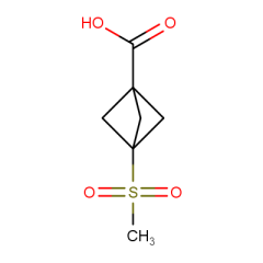 3-methylsulfonylbicyclo[1.1.1]pentane-1-carboxylic acid