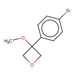 3-(4-bromophenyl)-3-methoxyoxetane