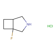 1-fluoro-3-azabicyclo[3.2.0]heptane hydrochloride