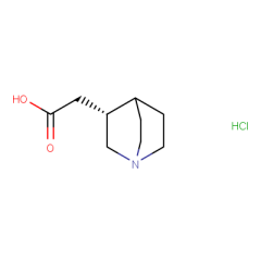 2-{1-azabicyclo[2.2.2]octan-3-yl}acetic acid hydrochloride