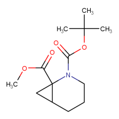 2-(tert-butyl) 1-methyl 2-azabicyclo[4.1.0]heptane-1,2-dicarboxylate