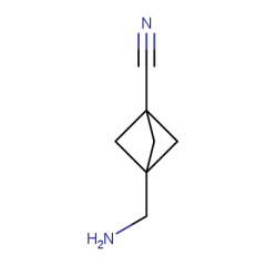 3-(aminomethyl)bicyclo[1.1.1]pentane-1-carbonitrile