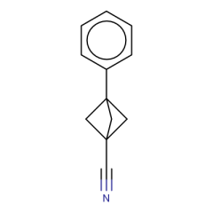 3-phenylbicyclo[1.1.1]pentane-1-carbonitrile