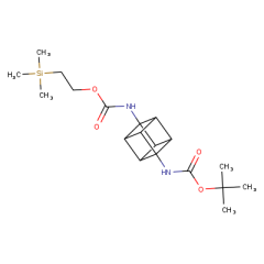 tert-butyl (2-(trimethylsilyl)ethyl) cubane-1,4-diyldicarbamate