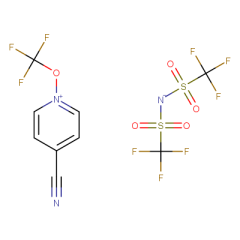 4-cyano-1-(trifluoromethoxy)pyridin-1-ium bistriflimide
