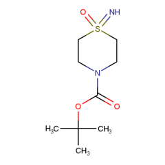 tert-butyl 1-imino-1l6-thiomorpholine-4-carboxylate 1-oxide