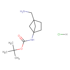 tert-butyl (4-(aminomethyl)bicyclo[2.1.1]hexan-1-yl)carbamate hydrochloride
