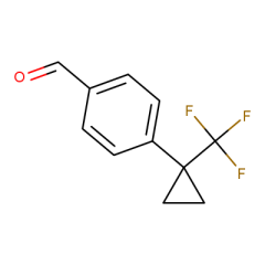 4-(1-(trifluoromethyl)cyclopropyl)benzaldehyde