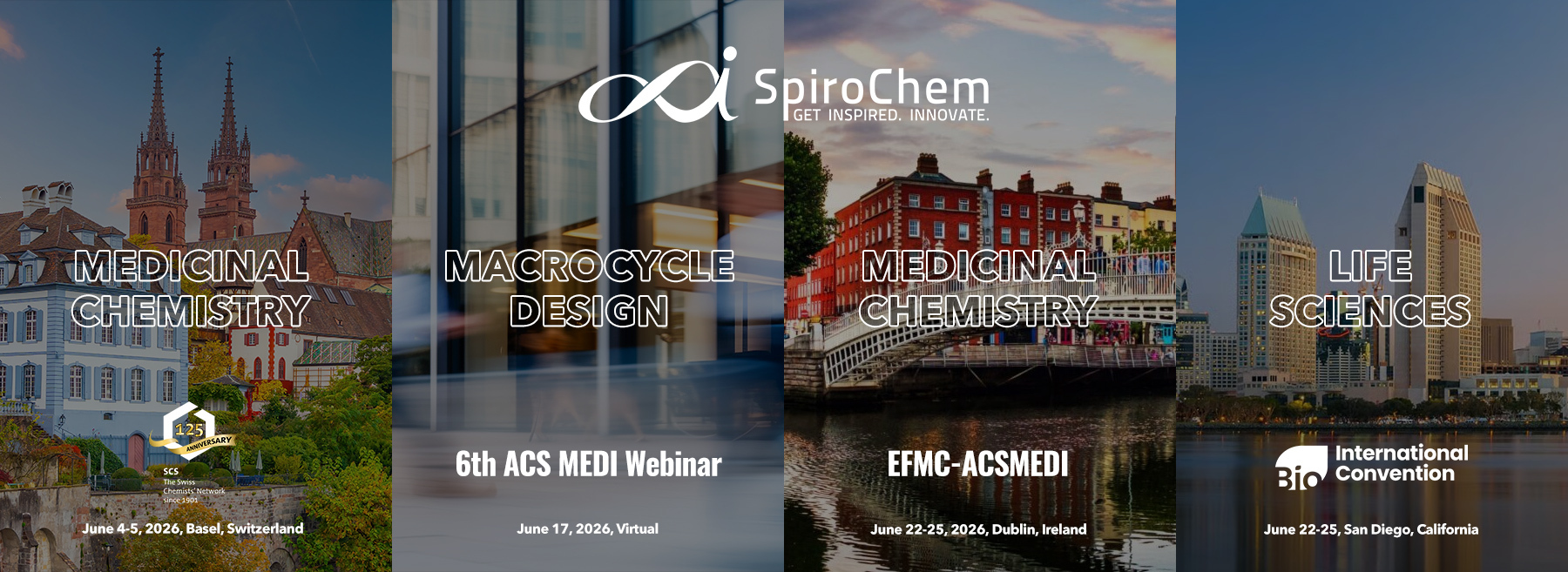 SpiroChem to Participate in Four Key Industry Events in June 2026