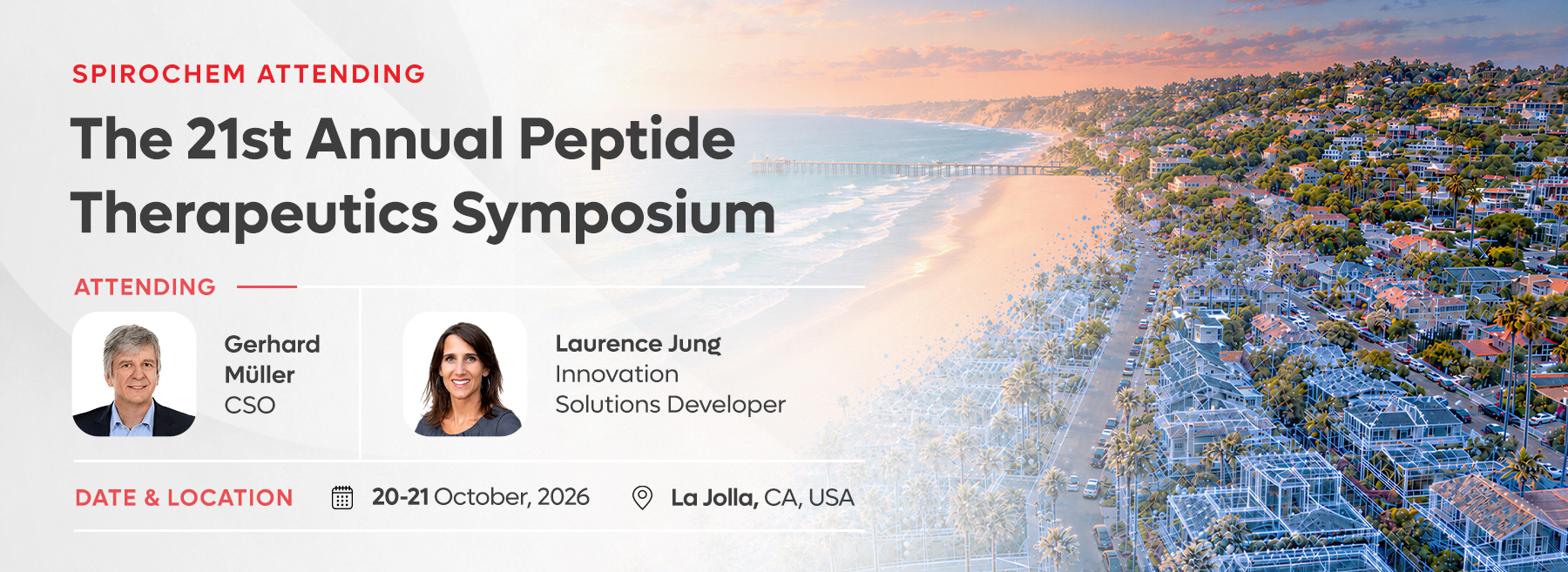 SpiroChem to Participate in the 21st Annual Peptide Therapeutics Symposium